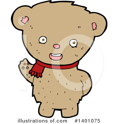 Royalty-Free (RF) Bear Clipart Illustration by lineartestpilot - Stock Sample #1401075