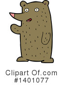Bear Clipart #1401077 by lineartestpilot