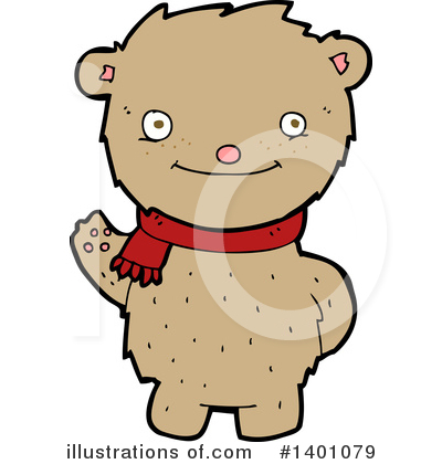 Royalty-Free (RF) Bear Clipart Illustration by lineartestpilot - Stock Sample #1401079