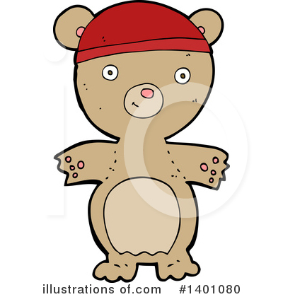Royalty-Free (RF) Bear Clipart Illustration by lineartestpilot - Stock Sample #1401080