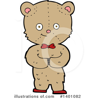 Royalty-Free (RF) Bear Clipart Illustration by lineartestpilot - Stock Sample #1401082