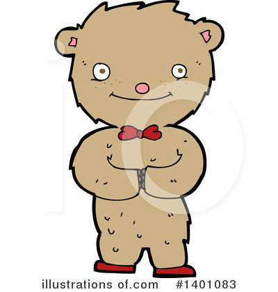 Royalty-Free (RF) Bear Clipart Illustration by lineartestpilot - Stock Sample #1401083