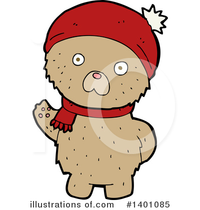 Royalty-Free (RF) Bear Clipart Illustration by lineartestpilot - Stock Sample #1401085