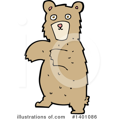 Royalty-Free (RF) Bear Clipart Illustration by lineartestpilot - Stock Sample #1401086