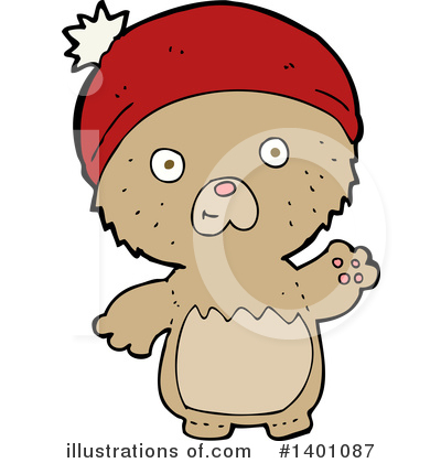 Royalty-Free (RF) Bear Clipart Illustration by lineartestpilot - Stock Sample #1401087