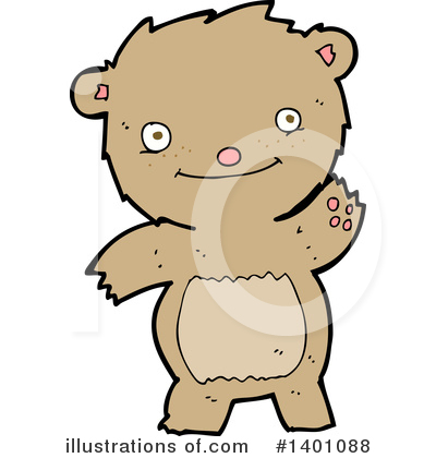 Royalty-Free (RF) Bear Clipart Illustration by lineartestpilot - Stock Sample #1401088