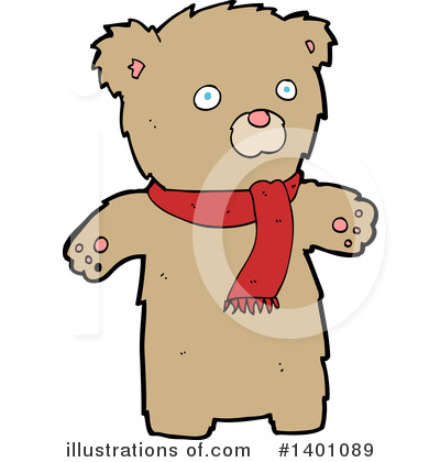 Royalty-Free (RF) Bear Clipart Illustration by lineartestpilot - Stock Sample #1401089