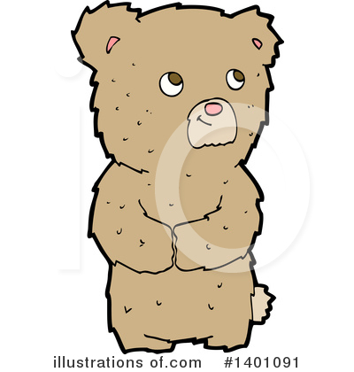 Royalty-Free (RF) Bear Clipart Illustration by lineartestpilot - Stock Sample #1401091