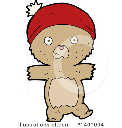 Royalty-Free (RF) Bear Clipart Illustration by lineartestpilot - Stock Sample #1401094