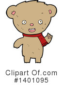 Bear Clipart #1401095 by lineartestpilot