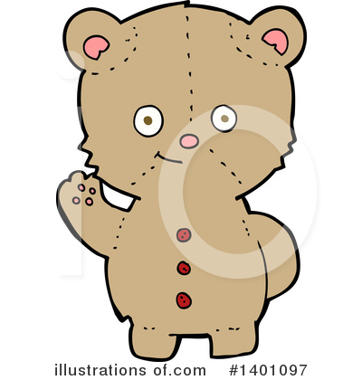 Royalty-Free (RF) Bear Clipart Illustration by lineartestpilot - Stock Sample #1401097