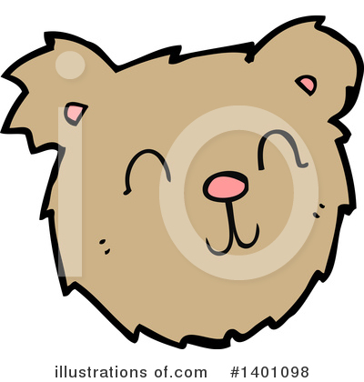 Royalty-Free (RF) Bear Clipart Illustration by lineartestpilot - Stock Sample #1401098