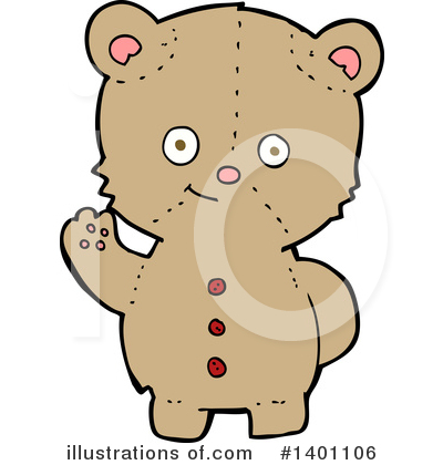 Royalty-Free (RF) Bear Clipart Illustration by lineartestpilot - Stock Sample #1401106