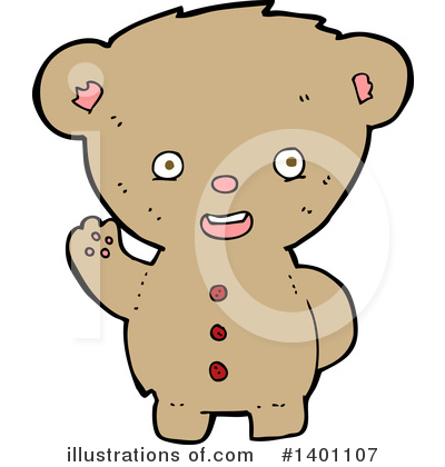 Royalty-Free (RF) Bear Clipart Illustration by lineartestpilot - Stock Sample #1401107