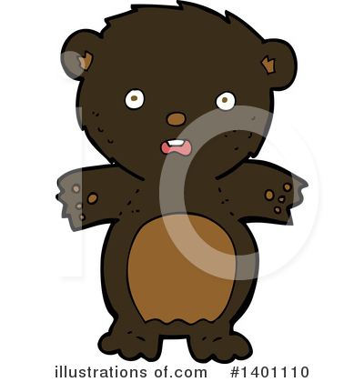 Royalty-Free (RF) Bear Clipart Illustration by lineartestpilot - Stock Sample #1401110