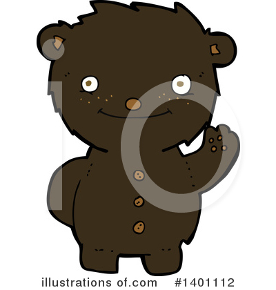 Royalty-Free (RF) Bear Clipart Illustration by lineartestpilot - Stock Sample #1401112