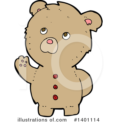 Royalty-Free (RF) Bear Clipart Illustration by lineartestpilot - Stock Sample #1401114