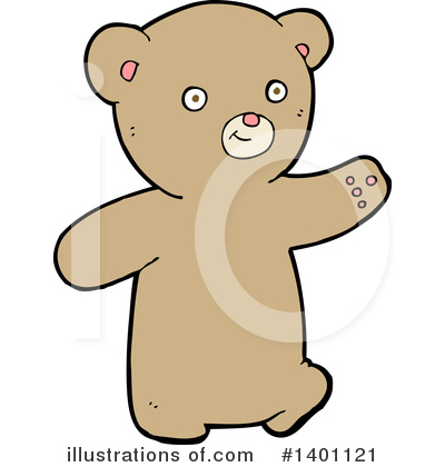 Royalty-Free (RF) Bear Clipart Illustration by lineartestpilot - Stock Sample #1401121