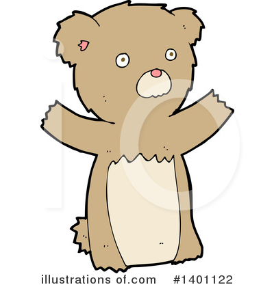 Royalty-Free (RF) Bear Clipart Illustration by lineartestpilot - Stock Sample #1401122