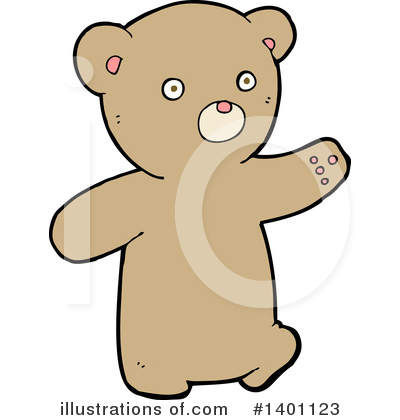Royalty-Free (RF) Bear Clipart Illustration by lineartestpilot - Stock Sample #1401123