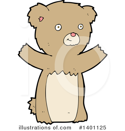 Royalty-Free (RF) Bear Clipart Illustration by lineartestpilot - Stock Sample #1401125