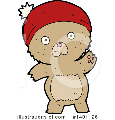 Royalty-Free (RF) Bear Clipart Illustration by lineartestpilot - Stock Sample #1401126