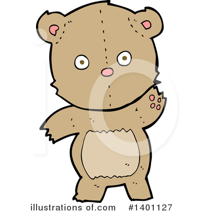 Royalty-Free (RF) Bear Clipart Illustration by lineartestpilot - Stock Sample #1401127