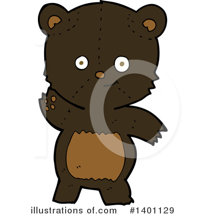 Royalty-Free (RF) Bear Clipart Illustration by lineartestpilot - Stock Sample #1401129