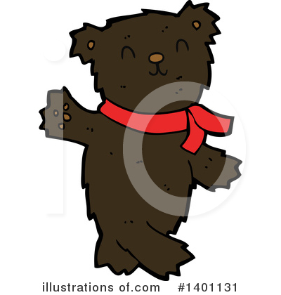 Royalty-Free (RF) Bear Clipart Illustration by lineartestpilot - Stock Sample #1401131