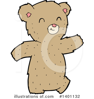 Royalty-Free (RF) Bear Clipart Illustration by lineartestpilot - Stock Sample #1401132