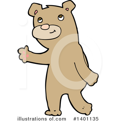 Royalty-Free (RF) Bear Clipart Illustration by lineartestpilot - Stock Sample #1401135