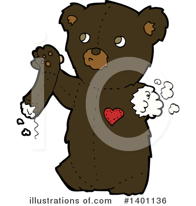 Royalty-Free (RF) Bear Clipart Illustration by lineartestpilot - Stock Sample #1401136