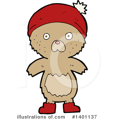 Royalty-Free (RF) Bear Clipart Illustration by lineartestpilot - Stock Sample #1401137
