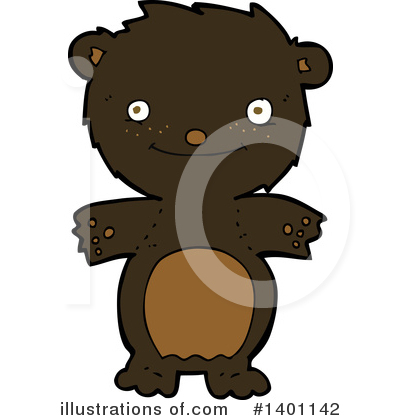 Royalty-Free (RF) Bear Clipart Illustration by lineartestpilot - Stock Sample #1401142
