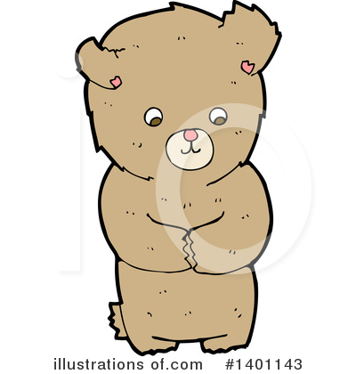 Royalty-Free (RF) Bear Clipart Illustration by lineartestpilot - Stock Sample #1401143