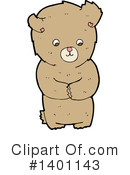 Bear Clipart #1401143 by lineartestpilot