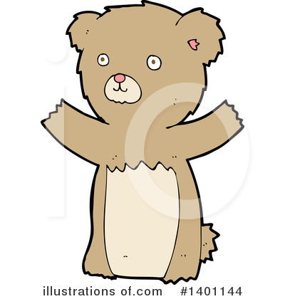 Royalty-Free (RF) Bear Clipart Illustration by lineartestpilot - Stock Sample #1401144