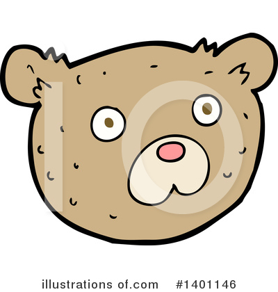 Royalty-Free (RF) Bear Clipart Illustration by lineartestpilot - Stock Sample #1401146