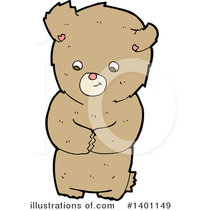 Royalty-Free (RF) Bear Clipart Illustration by lineartestpilot - Stock Sample #1401149
