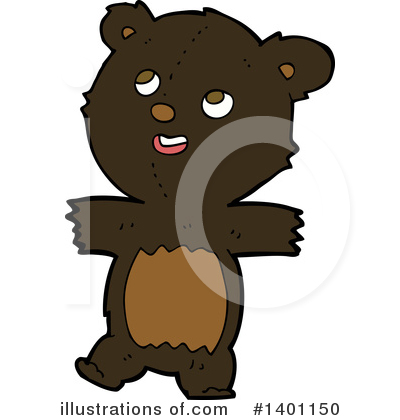 Royalty-Free (RF) Bear Clipart Illustration by lineartestpilot - Stock Sample #1401150