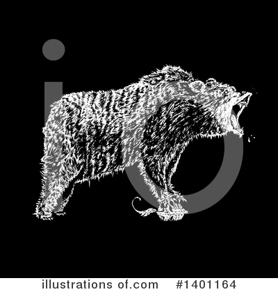Royalty-Free (RF) Bear Clipart Illustration by lineartestpilot - Stock Sample #1401164