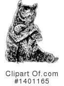 Bear Clipart #1401165 by lineartestpilot