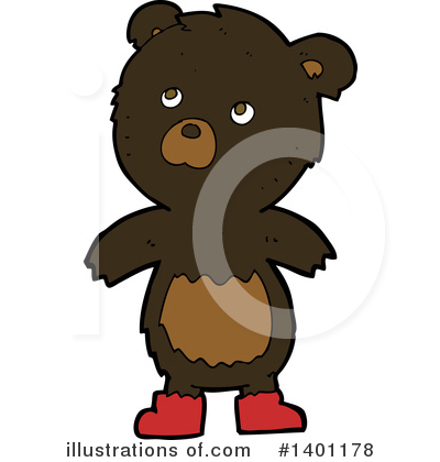 Royalty-Free (RF) Bear Clipart Illustration by lineartestpilot - Stock Sample #1401178