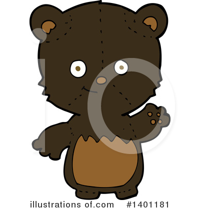 Royalty-Free (RF) Bear Clipart Illustration by lineartestpilot - Stock Sample #1401181
