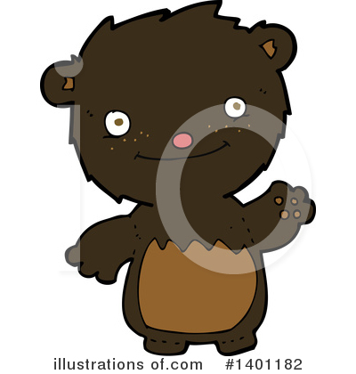 Royalty-Free (RF) Bear Clipart Illustration by lineartestpilot - Stock Sample #1401182