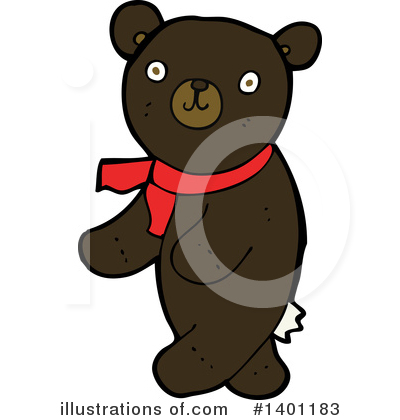 Royalty-Free (RF) Bear Clipart Illustration by lineartestpilot - Stock Sample #1401183