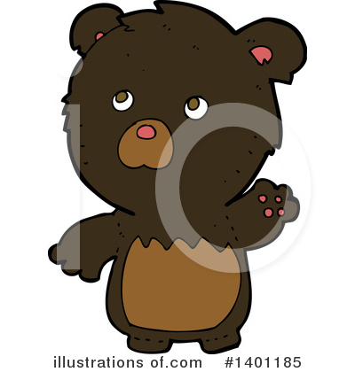 Royalty-Free (RF) Bear Clipart Illustration by lineartestpilot - Stock Sample #1401185