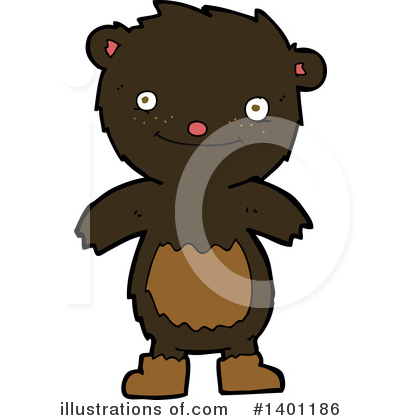 Royalty-Free (RF) Bear Clipart Illustration by lineartestpilot - Stock Sample #1401186