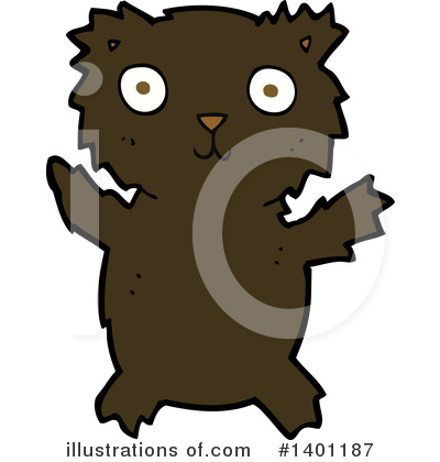 Royalty-Free (RF) Bear Clipart Illustration by lineartestpilot - Stock Sample #1401187