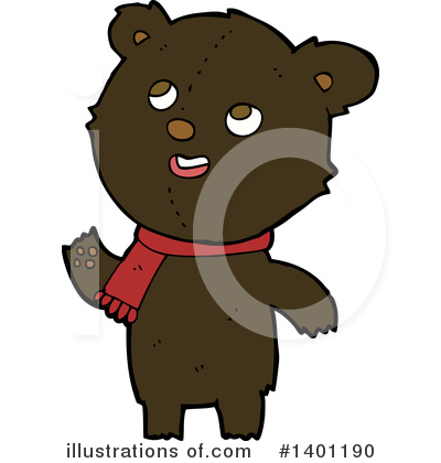 Royalty-Free (RF) Bear Clipart Illustration by lineartestpilot - Stock Sample #1401190